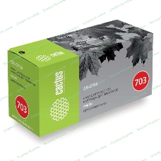 Картридж лазерный Cactus CS-C703 черный (2000 стр.) для Canon LBP2900/LBP3000