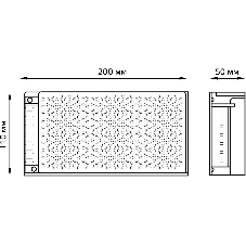 Блок питания Gauss LED STRIP PS 200-250W 12V