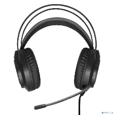 Гарнитура Exegate Cosmos HS-702GL чёрный, проводная, USB, виртуальный звук 7.1, подсветка