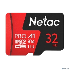 Флеш карта MicroSD card Netac P500 Extreme Pro 32Gb, retail version w/SD adapter