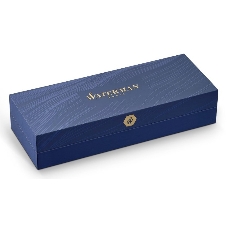 Ручка шариковая Waterman Hemisphere (CWS0920370) Steel GT M, синие чернила, подарочная коробка