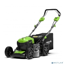 Газонокосилка аккумуляторная GreenWorks GD40LM46SP, 40 В, 0 Ач
