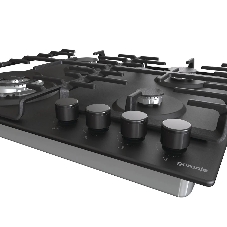 Газовая варочная панель Gorenje GW642SYB, 4 конфорки, эмалированная сталь, черный