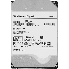 Жесткий диск Western Digital SATA 20Tb 7200RPM 6Gb/S 512MB DC HC555 WUH722020CLE604_0B48696