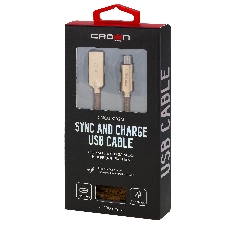 Кабель Crown USB - microUSB CMCU-3132M brown