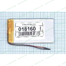 Аккумулятор Li-Pol (батарея) 4x36x63мм 2pin 3.7V/800mAh