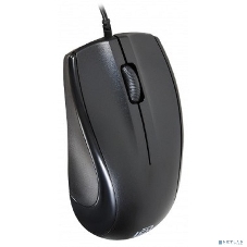 Мышь проводная Oklick 185M черный, 1200 dpi, USB, кнопки - 3