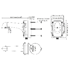 Кронштейн Hikvision DS-1604ZJ-box