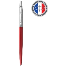 Ручка шариковая Parker Jotter Core K63 (CW1953187) Kensington Red CT M, синие чернила, подарочная коробка