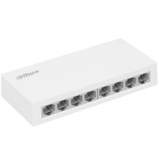 Коммутатор Dahua DH-SF1008LP, 8×100 Мбит/с, неуправляемый