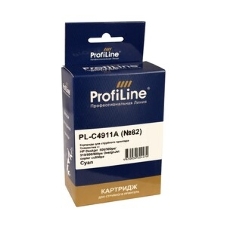 Картридж струйный ProfiLine PL-C4911A №82 для принтеров HP Deskjet 500/500ps/510/800/800ps DesignJet copier cc800ps Cyan водные