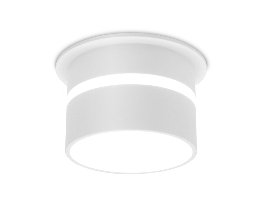 Светильник Ambrella light TN195 WH/S белый/песок GU5.3 D70*60