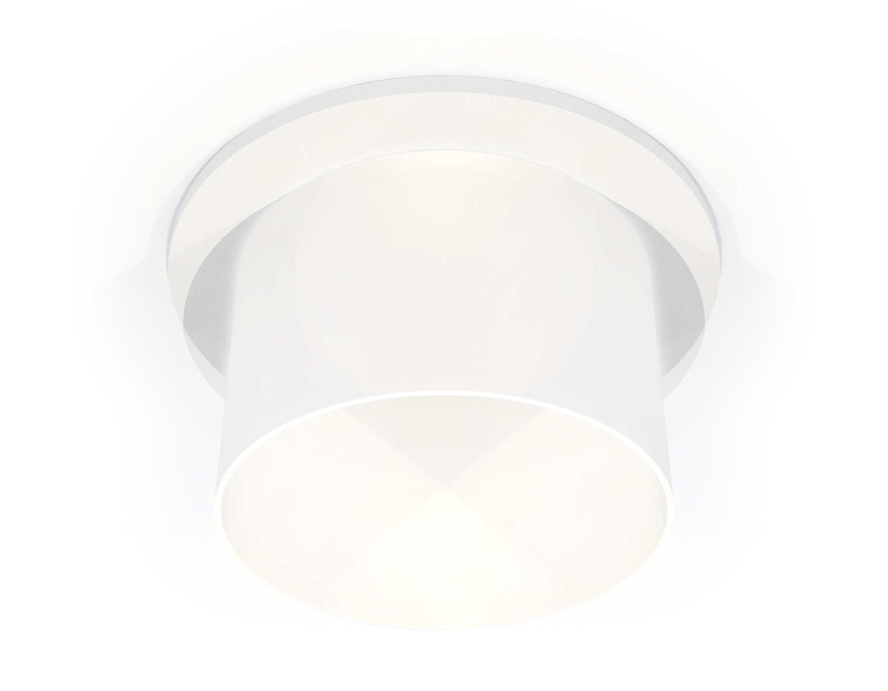 Комплект встраиваемого светильника Ambrella light XC6512067 SWH/FR белый песок/белый матовый MR16 GU5.3 (C6512, N6252)