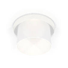 Комплект встраиваемого светильника Ambrella light XC6512067 SWH/FR белый песок/белый матовый MR16 GU5.3 (C6512, N6252)