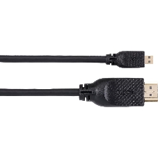 Кабель HDMI-19M --MicroHDMI-19M ver 2.0 1 м VCOM CG587-1M