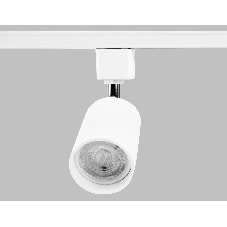 Трековый однофазный светильник со сменной лампой Ambrella light GL5121 WH белый GU10 max 12W