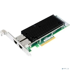Сетевая карта LR-Link 2 порта 10/100/1000/10G Base-T на чипе Intel X540, LREC9802BT