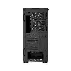 Корпус PCCooler ME200 MESH BK, Midi-Tower, чёрный, 3 x 120 мм