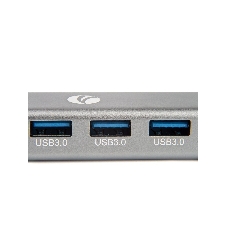 USB-концентратор VCOM DH311A USB Type-C, RJ-45/USB 3.0, USB
