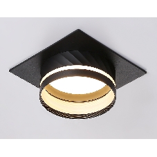 Светильник Ambrella light TN5222 BK черный GX53 110*110*50