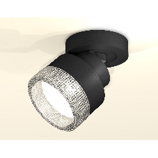 Светильник Ambrella Light XM8102040 SBK/CL черный песок/прозрачный GX53 (A2229, A2106, C8102, N8480)