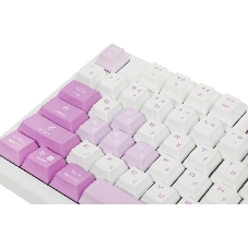 Клавиатура MSI Forge GK600 гибридная, Bluetooth, радиоканал, белый