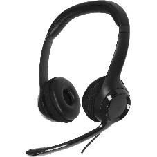 Гарнитура Logitech H390 чёрный, проводная, USB