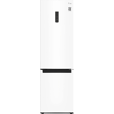 Холодильник LG GA-B509LQYL белый двухкамерный 277/107л морозилка снизу, No Frost