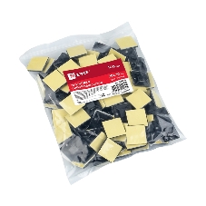 Площадка EKF plc-20x20-b самоклеящаяся (20х20 мм.) черная (100 шт.) EKF