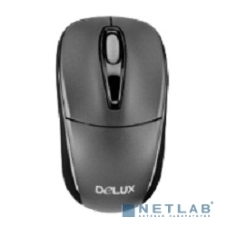 Мышь DELUX DLM-123GB (2.4G тёмно синяя),лазерная, беспроводная