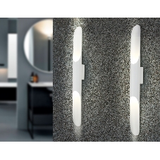 Настенный светильник FW236/2 SWH белый песок G9/2 max 40W 600*60*80 (лампы LED G9 7W 4200K в комплекте)