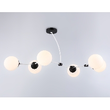 Светитльник Ambrella Light TR2552/6 WH/BK белый/черный E27/6 max 60W 1160*600*450