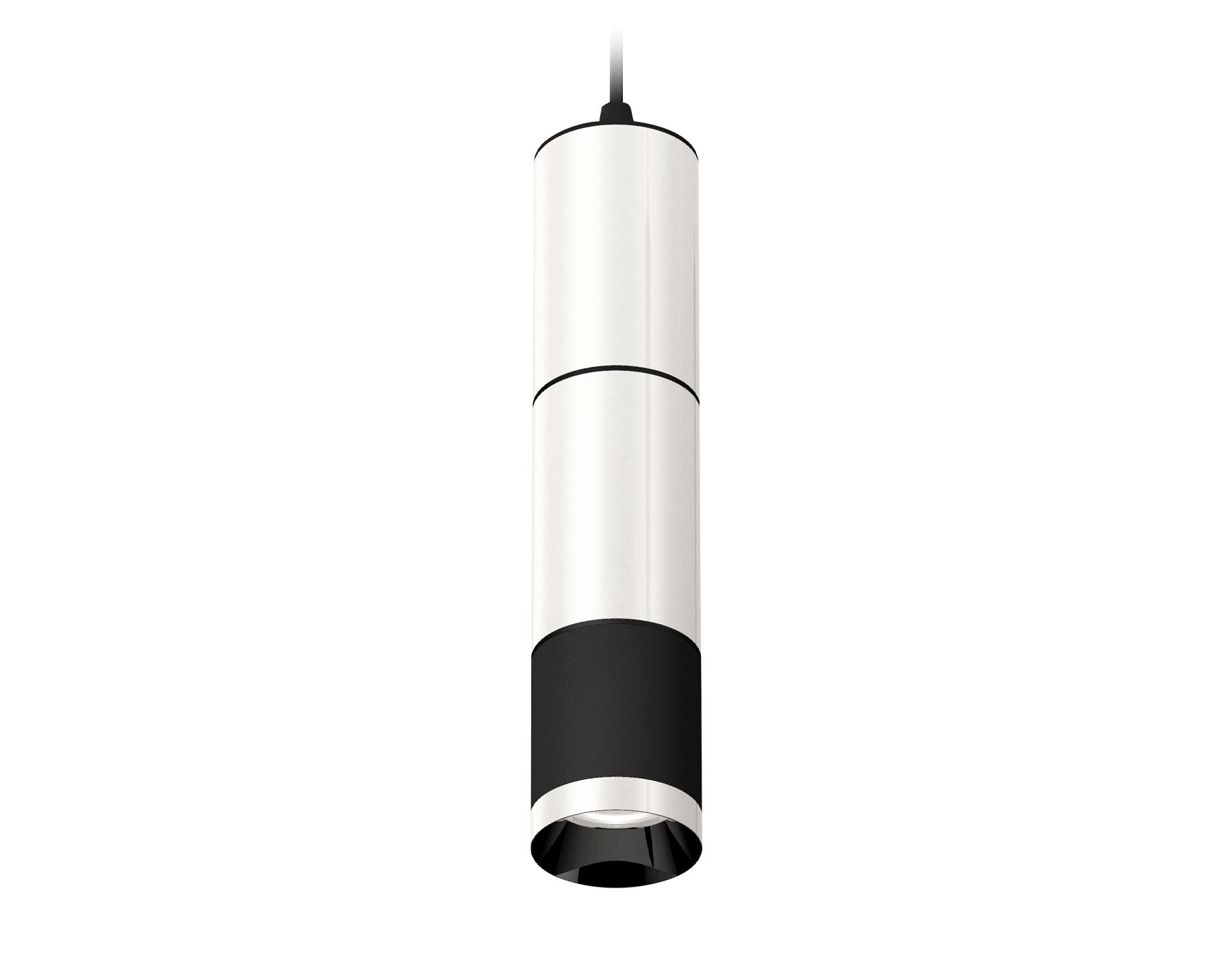 Светильник Ambrella Light XP6302001 PSL/SBK серебро полированное/черный песок MR16 GU5.3