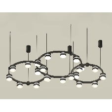 Светильник Ambrella light XR92092220/22 SBK/FR черный песок/белый матовый GX53 (A9209, C9242, C9238, C9232, N8445)