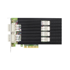 Сетевой адаптер LR-Link NIC PCIe x8 Multimode 4 X 10Gb SFP+ SR Dual-way Bypass Ethemet Network Adapter Intel XL710 BM1