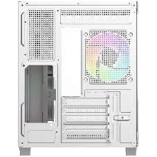 Корпус Case ID-Cooling VIEW 500 ARGB White mATX/win TG/3 fans/Gen2 Type C/CPU 162mm/GPU 407mm/no PSU
