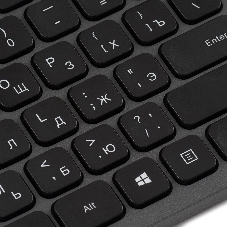 Клавиатура Oklick K859W беспроводная, радиоканал, серый