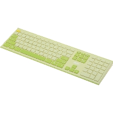 Комплект клавиатура + мышь Acer OCC205 беспроводной USB, 1200 dpi, зеленый/желтый