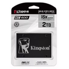 Накопитель SSD Kingston KC600, 2Tb, SATA III, 2.5