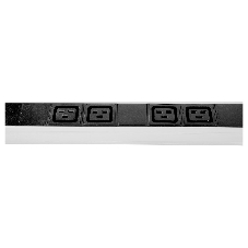 Вертикальный блок розеток ЦМО Rem-16 с выкл., 14 IEC 60320 C13, 10 C19, вход C20 16A, алюм., 33-38U (R-16-14C13-10C19-V-1420)