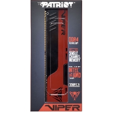 Оперативная память Patriot Viper Elite II, DDR4, 32GB (1x32 GB), 3600 MHz, CL20, DIMM, радиатор, красный, черный