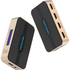 Разветвитель - сплиттер Vention HDMI 19F/4x19F на 4 монитора ACCG0