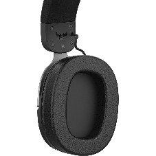 Гарнитура ASUS TUF Gaming H3 чёрный/серый, проводная, mini jack 3.5 мм, регулятор громкости, отключаемый микрофон