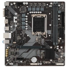 Материнская плата Gigabyte B760M H DDR4, LGA 1700, Intel B760, 2xDDR4, 4xSATA, 2xM.2, 1xPCIe 4.0 x16, 1xPCIe x1, 1xHDMI, 1xVGA, 1x 1Gb LAN, 2xUSB 2.0, 4xUSB 3.2 Gen 1, 3x3.5 мм, 7.1, Micro ATX