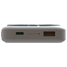 Портативный аккумулятор TOLT Seg KW109 White, 10000mAh, 22,5W, fast charging and PD, wireless, magnetic, white, CCC/ Powerbank TOLT Seg KW109 White, 10000mAh, 22,5W, fast charging and PD, wireless, magnetic, white, CCC
