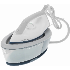 Парогенератор Philips PSG2000/20 синий/белый, 2400 Вт, 110 г/мин, 300 г/мин, 1400 мл