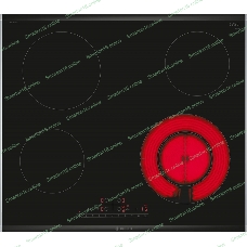 Индукционная варочная панель Bosch PKF675FP2E Электрическая