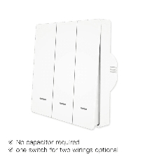 Выключатель MOES Gang Smart Switch ZS-B-EU3, Zigbee, 95-250 В