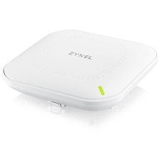 Точка доступа Zyxel NebulaFlex NWA90AX PRO, WiFi 6, 802.11a/b/g/n/ac/ax (2,4 и 5 ГГц), MU-MIMO, антенны 3x3, до 575+2400 Мбит/с, 1xLAN 2.5GE, PoE, защита от 4G/5G, БП в комплекте
