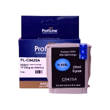 Картридж струйный ProfiLine PL-C9425A (№85) для принтеров HP DesignJet 30/90/130 с чернилами Cyan